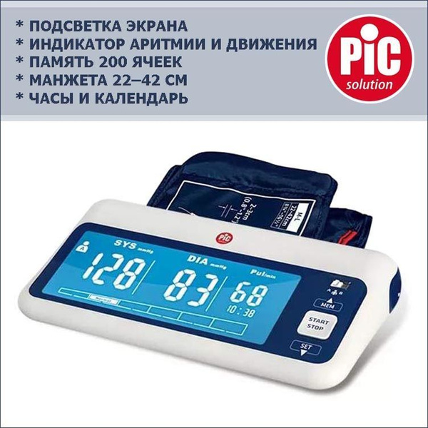 Тонометр автоматический PIC Solution ClearRAPID - купить с доставкой по ...