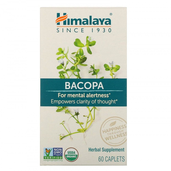 Himalaya, бакопа, 60 капсул - купить с доставкой по выгодным ценам в ...