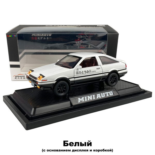 MiniAuto 1:28 Тойота AE86 Initial D Инициал Ди автомобильный сплав ...