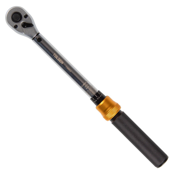 Динамометрический ключ для автосервиса, 3/8", 10-60 Нм, в кейсе TOLSEN ...