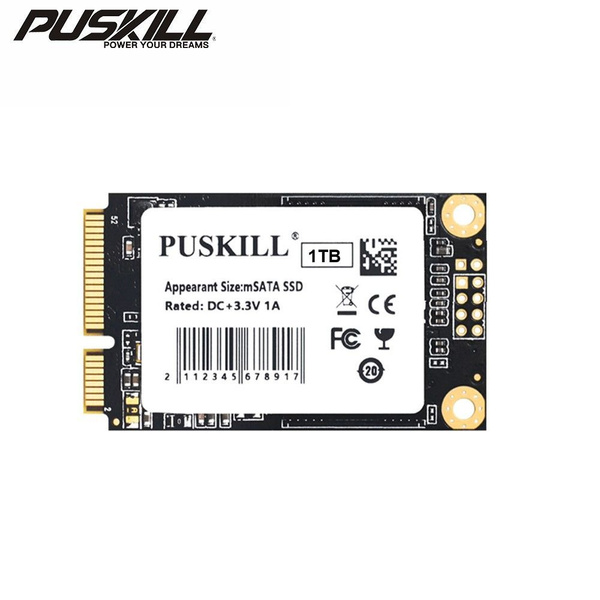 1 ТБ Внутренний SSD-диск PUSKILL 128gb Msata ssd (MSATA1TB) - купить по ...
