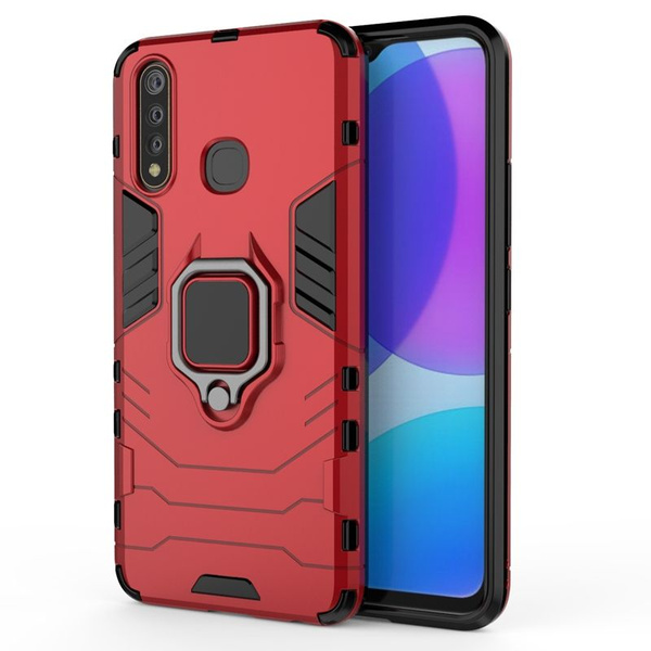 Защитный чехол для Vivo Y19 / Виво У19 противоударный, с подставкой ...