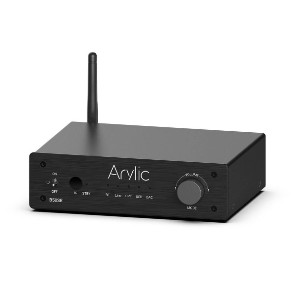 Arylic B50SE Bluetooth стерео 50 Вт x 2 Аудио усилитель-ресивер для ...