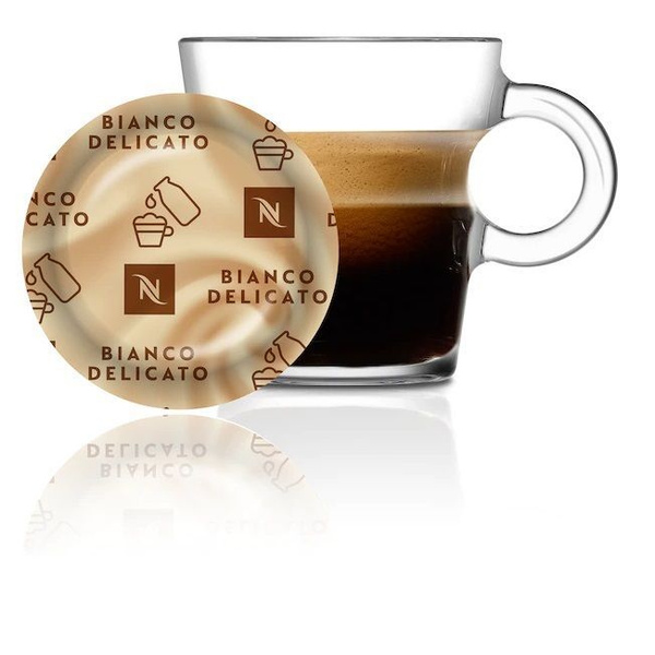 Капсулы кофе Bianco Delicato кофемашин Nespresso Professional, 50шт ...