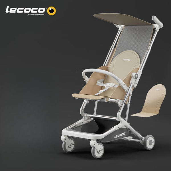 Коляска Lecoco, Четырехколесный Амортизатор, Складывается За 3 Секунды ...