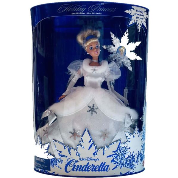 Кукла Barbie Cinderella HOLIDAY PRINCESS (Барби Золушка праздничная ...
