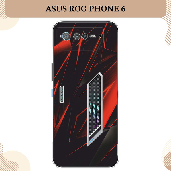 Силиконовый чехол на Asus ROG Phone 6 / Асус Рог Фон 6, Игровой фон ...