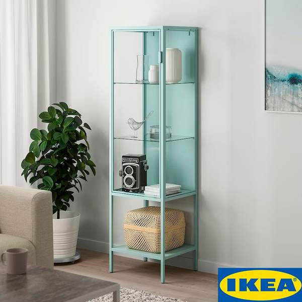 Шкаф-витрина IKEA Шкаф Икеа RUDSTA, 42x37x155 см - купить по выгодной ...