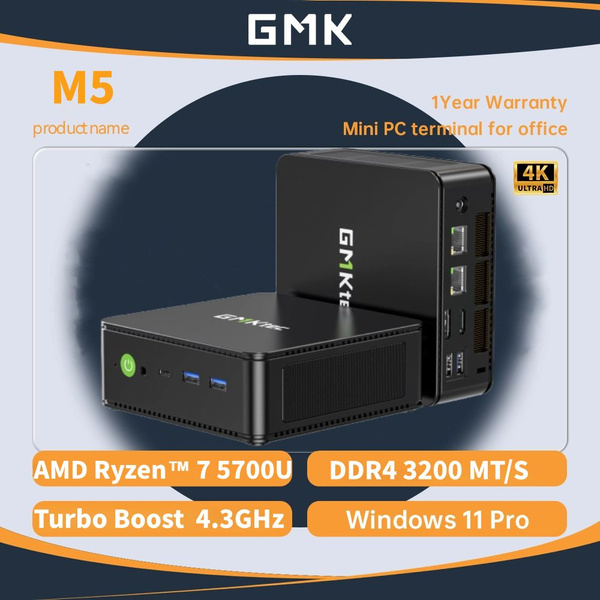 Купить компьютер GMKtec M5-5700U, по низкой цене: отзывы, фото ...