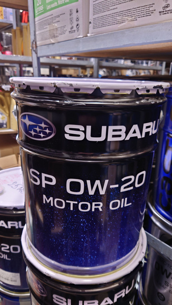 Масло моторное Subaru 0W-20 Синтетическое - купить в интернет-магазине ...