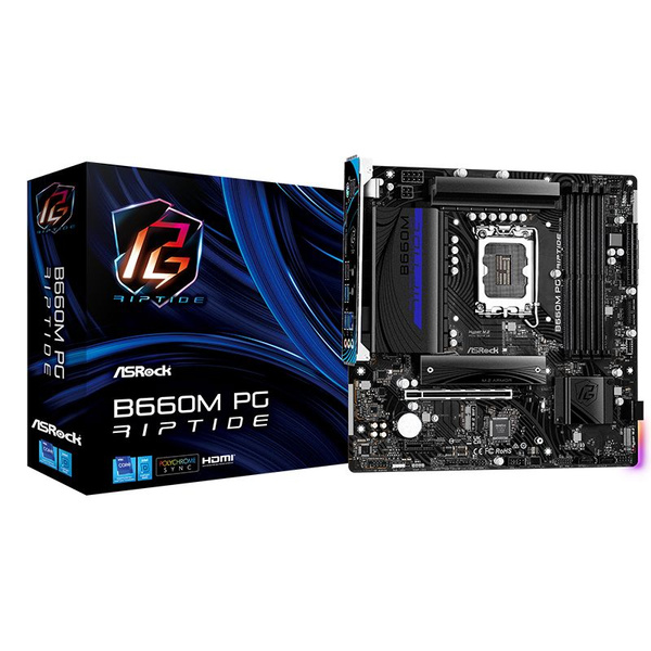 Материнская плата ASRock Поддержка процессора 12700 12400F DDR4 купить ...
