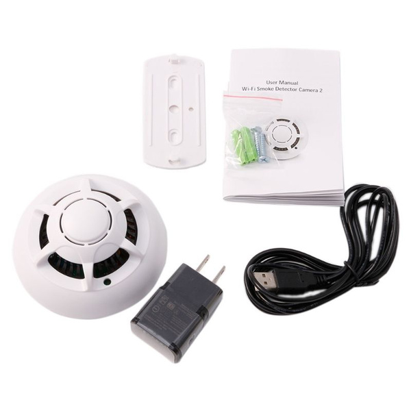 Wi-Fi для шпионской камеры для HD 720p Скрытый детектор дыма ...