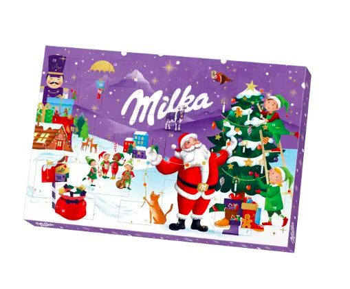 Milka Adventskalender 2023 Адвент-календарь, 24 сладких сюрприза, 4 ...