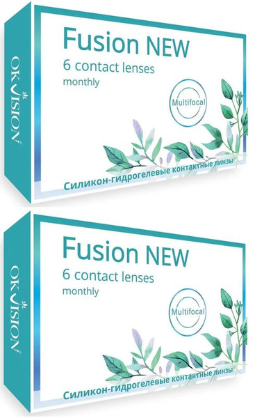 OKVision Fusion New Multifocal SPH 0.00 / ADD +2.50 / 14.2 / 8.6, 12 ...