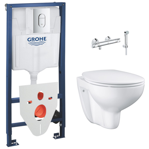Комплект (унитаз + инсталляция) GROHE, направление выпуска ...