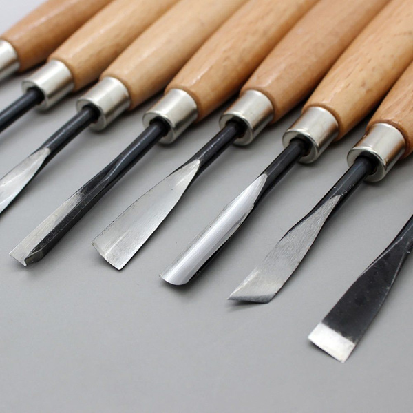Набор инструментов для резьбы по дереву из 8 стамесок - купить с ...