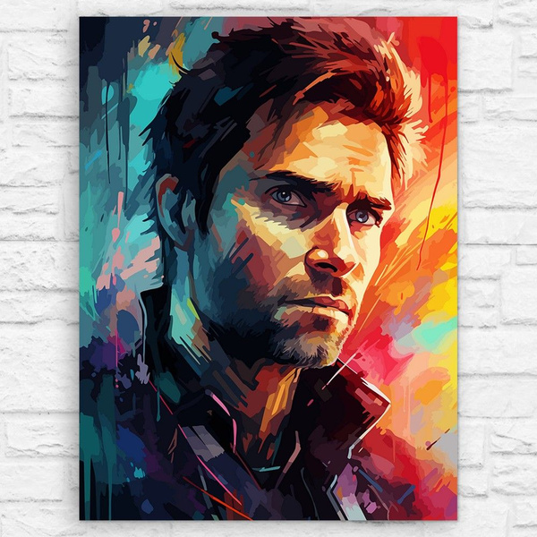 Картина по номерам на холсте игра Alan Wake (Алан Вейк, PS, XBOX ...