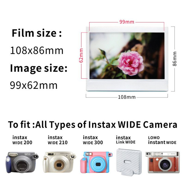 Картридж Fujifilm Instax Wide Black Frame, 10 снимков - купить с ...