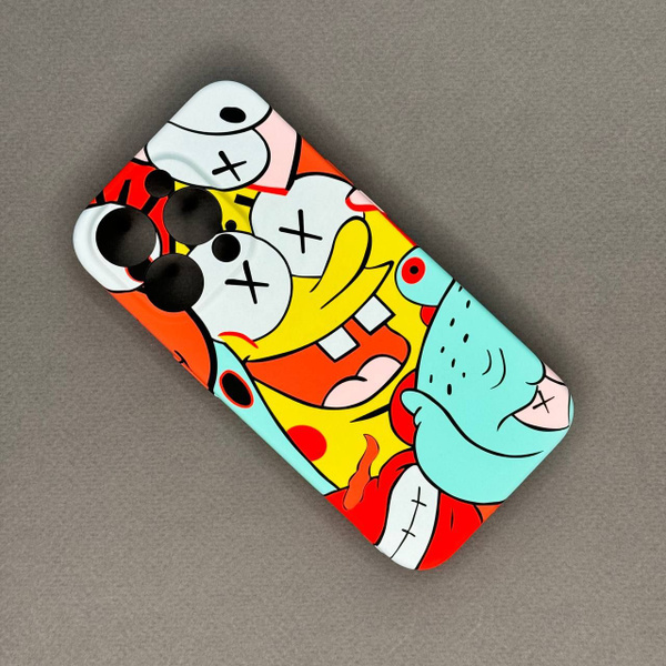 Чехол LUXO KAWS для iPhone 15 Pro / №12 - купить с доставкой по ...