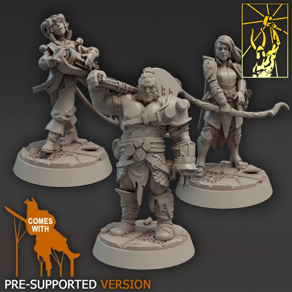 Набор героев для настольной игры DnD/ДнД 12 - купить с доставкой по ...