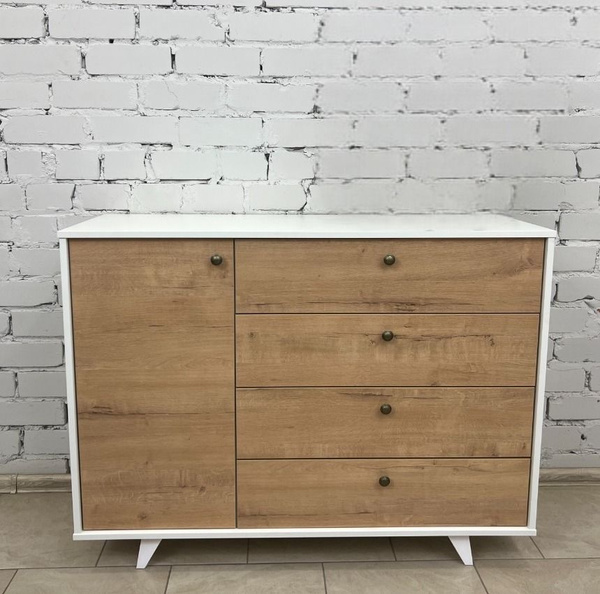 Комод KOKORO-Mebel Комод_meb8_МЕБЕЛЬНОВ, 120x45x90 см, 4 ящ. - купить ...