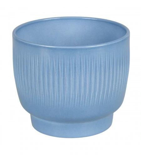 CERMAX Горшок для цветов, синий-363, 15 см х 17 см х 17 см, 1 шт ...