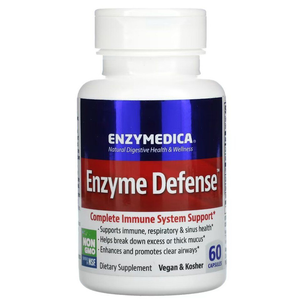 Enzymedica Enzyme Defense, для пищеварения, 60 капсул - купить с ...