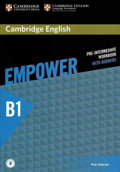 Рабочая тетрадь Cambridge English Empower Pre-Intermediate B1 Workbook ...