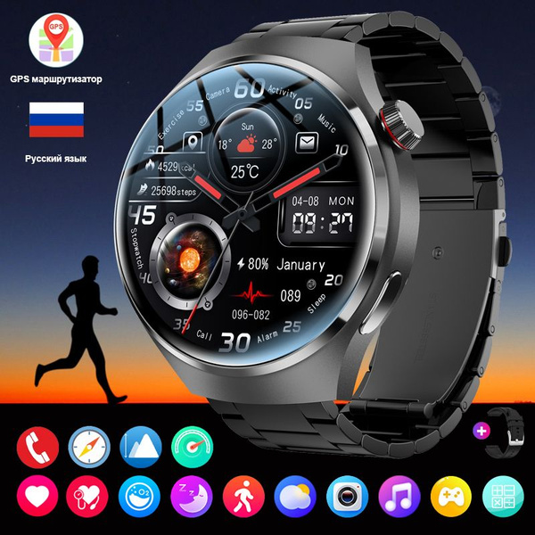 Купить смарт-часы SACOSDING CT-GT4 Pro, экран 1.62" - купить по низким ...