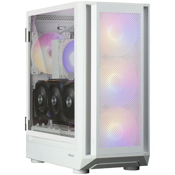 Корпус ATX Miditower Zalman i6 White - купить с доставкой по выгодным ...