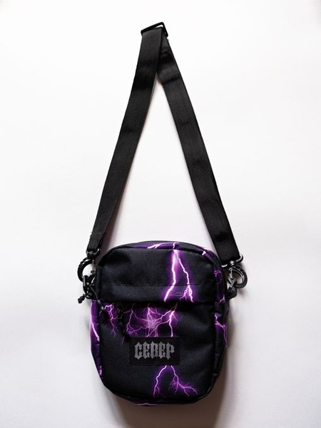 Сумка-мессенджер Север Sever Clothing "МОЛНИЯ фиолетовая" - купить с ...