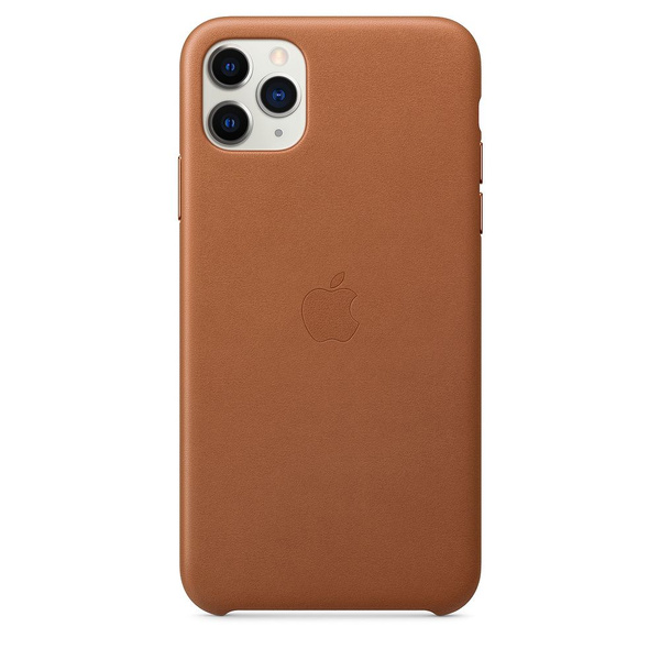 Чехол кожаный Apple Leather Case iPhone 11 Pro Max Saddle Brown ...