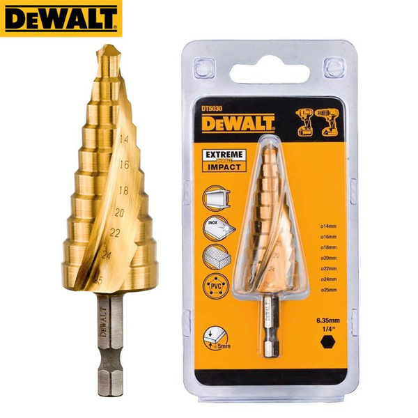 DEWALT Impact Step Bit DT5030 Тип пагоды с шестигранной ручкой ...