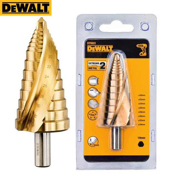 DEWALT Impact Step Bit DT5031 Тип пагоды с шестигранной ручкой ...