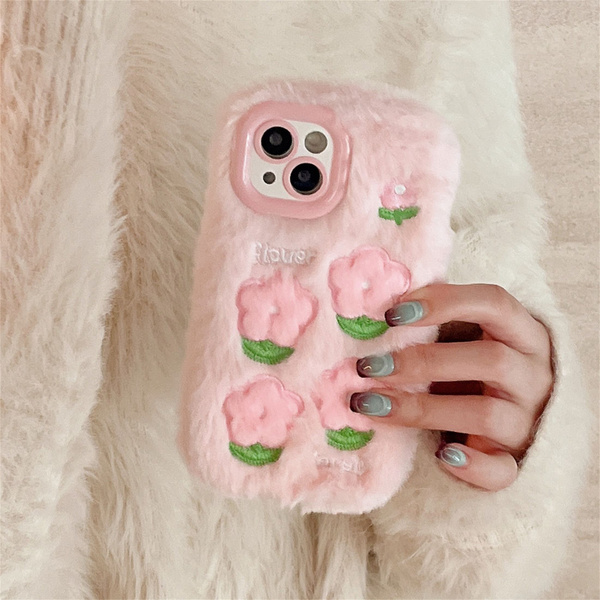 Чехол для смартфона Apple iphone 11 плюшевый чехол для мобильного ...