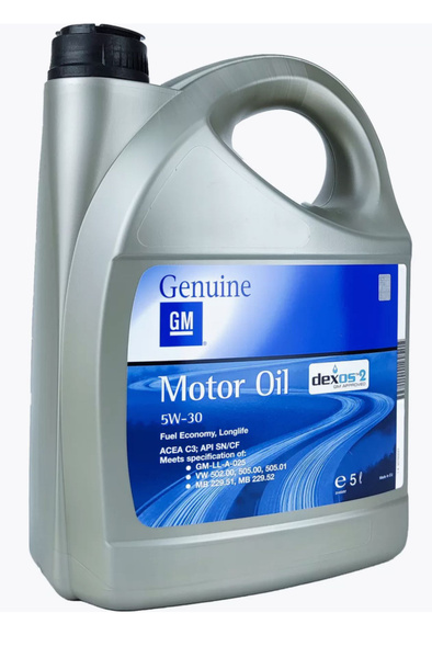 Масло моторное GM 5W-30 Синтетическое - купить в интернет-магазине OZON ...