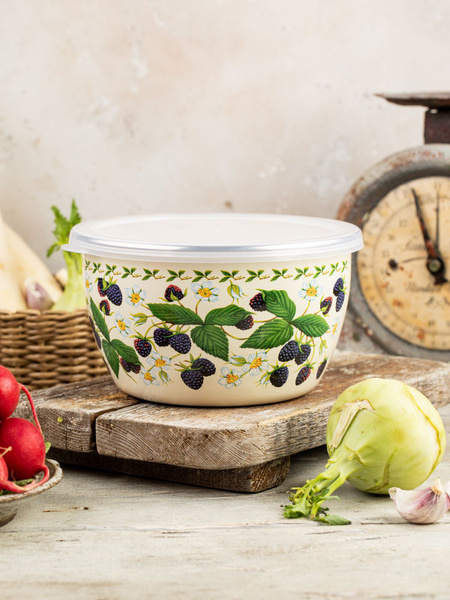 Миска METROT, 1100 мл, Эмалированная сталь купить по низкой цене в ...