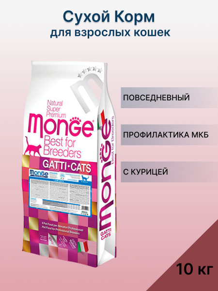 Monge Cat Urinary / Сухой корм Монж Уринари для кошек Профилактика МКБ ...