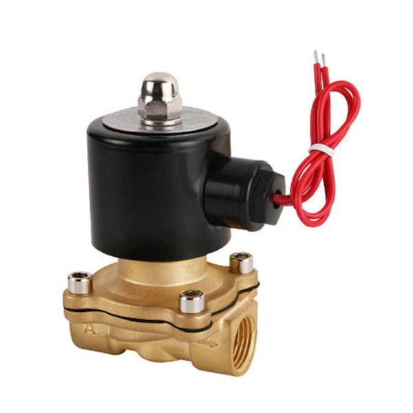 Электромагнитный клапан постоянного тока из латуни - DC12V-DN15 ...