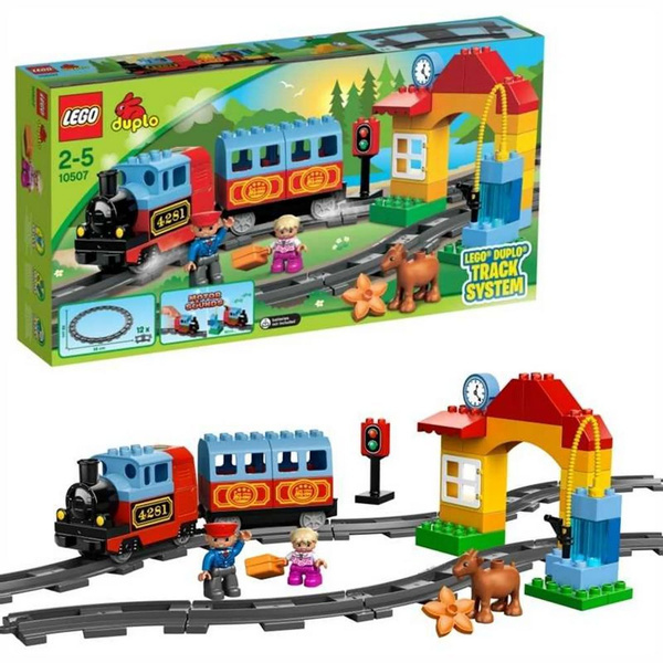 Конструктор LEGO DUPLO Стартовый набор Железная дорога (10507) - купить ...