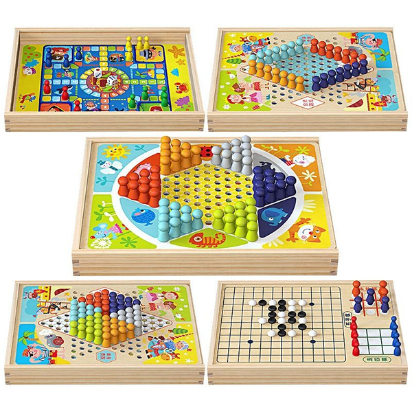 Головоломка настольная игра игрушка пять шахматы сына - купить с ...