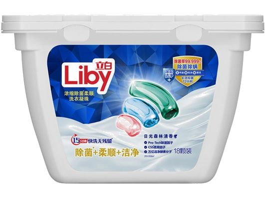 Капсулы для стирки Liby 3в1 Antibacterial & Softener - купить с ...