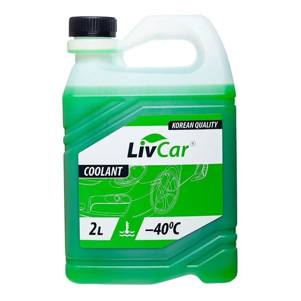  LivCar Coolant -40°C (Зеленый), Готовый раствор  по .