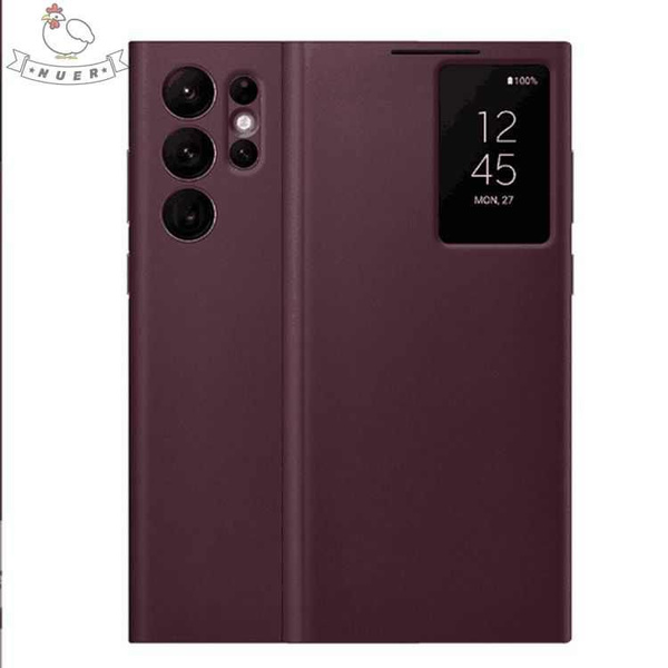 YY-Samsung Galaxy S22 Ultra (6,8 дюйма), оригинальный флип защитный ...