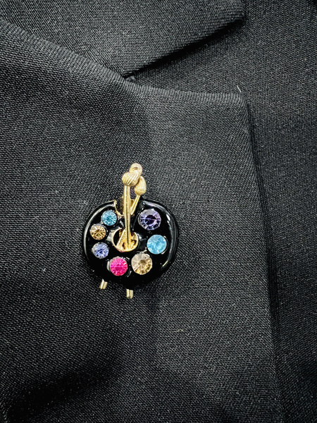 Брошь Палитра. Брошка художнику. - купить с доставкой по выгодным ценам ...