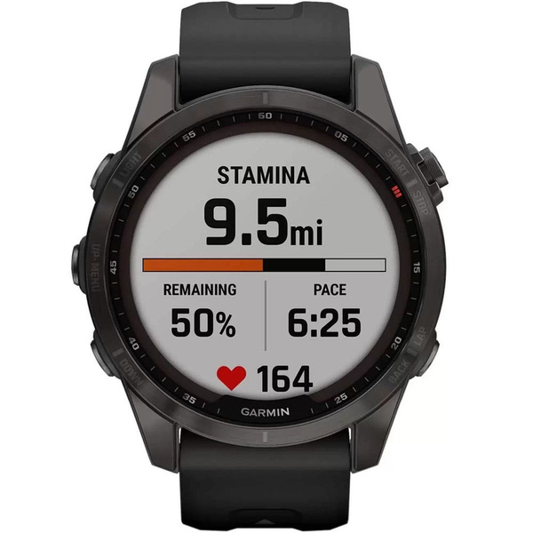 Купить смарт-часы Garmin Fenix 7S Sapphire Solar, экран 1.2" - купить ...