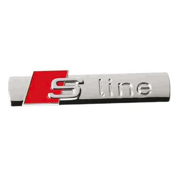 Наклейка шильдик на авто S Line (металл) - купить по выгодным ценам в ...
