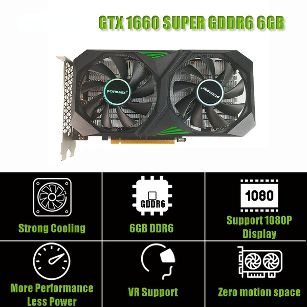 Видеокарта GeForce GTX 1660 SUPER, 6 ГБ GDDR6 - купить по низким ценам ...