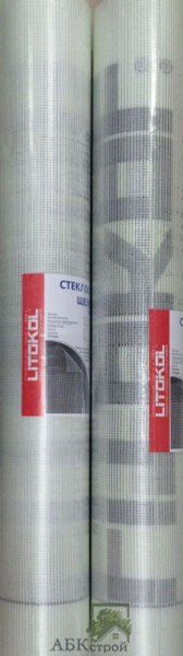 Сетка LITOKOL стеклотканевая фасадная 165 гр./м2 (рулон 50 м2) купить ...