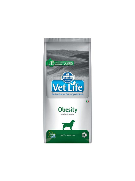 Farmina Vet Life Obesity для собак с курицей 12 кг купить на OZON по ...